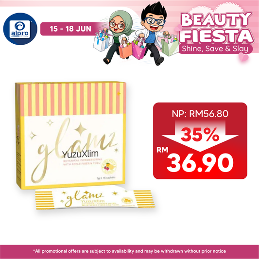 Glamz Yuzuxlim 5g X 15 sachets | Weight Management Support Glamz