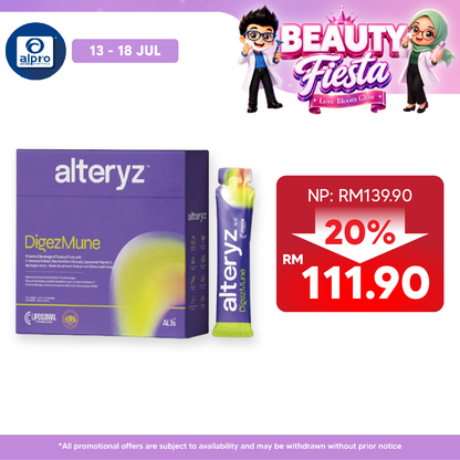 Alteryz DigezMune 25mL ×15s | Healthy Gut & Immune System Alteryz