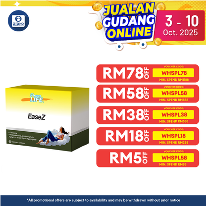 Powerlife Easez 6 X 10s Alpro Pharmacy
