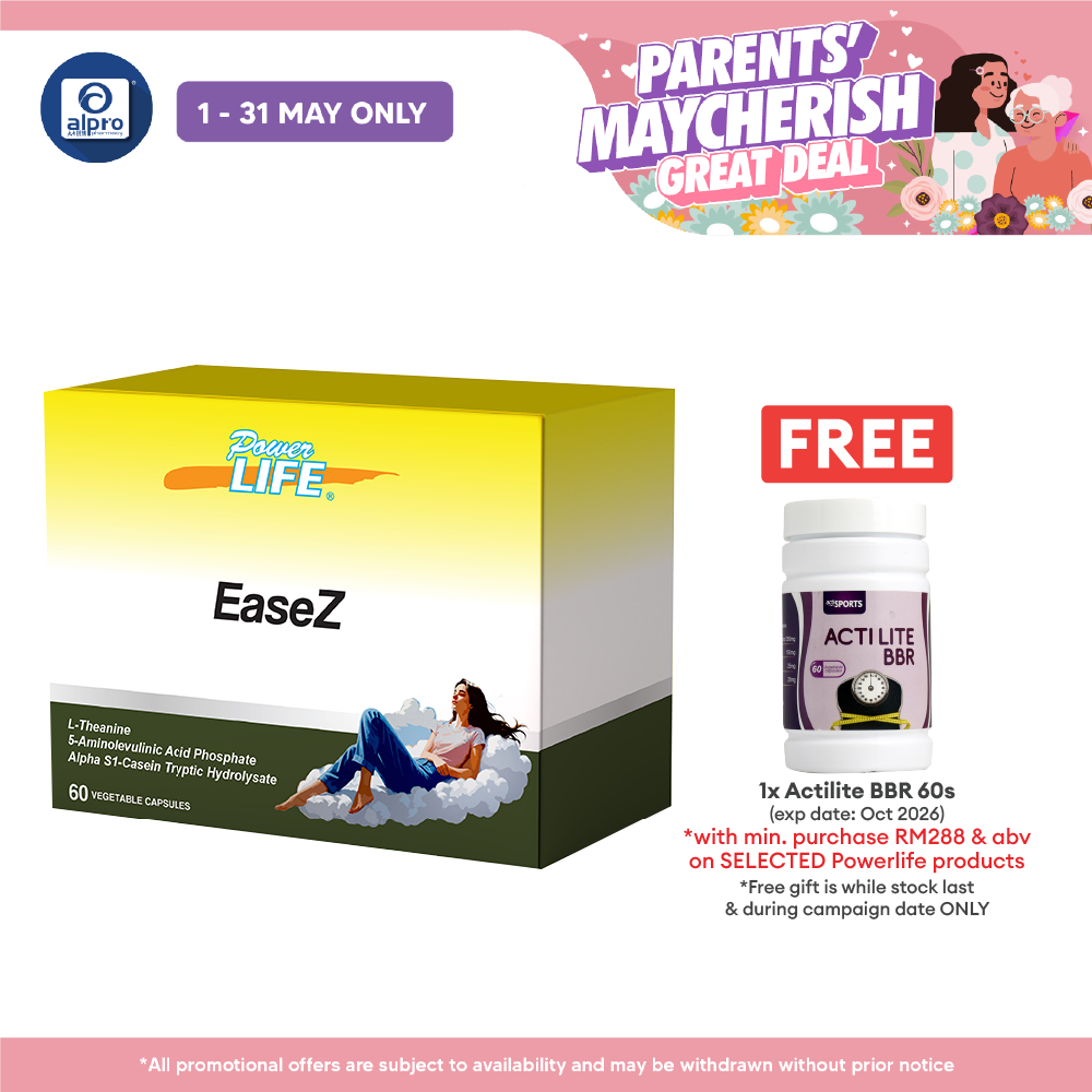 Powerlife Easez 6 X 10s | Better Sleep & Stress Relieve Powerlife