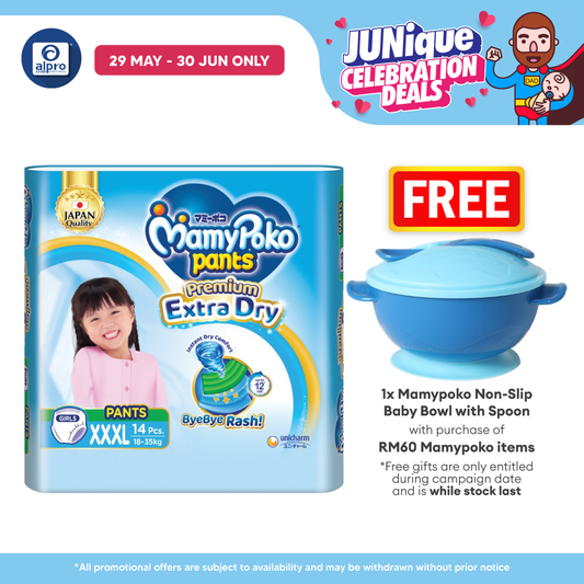 Mamypoko Extra Dry Pants XXXL Girl 14s | Absorb Well MamyPoko