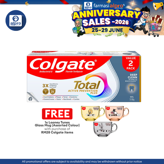 Colgate Total Deep Clean 150g 2s | Deep Clean In Hard-To-Reach Places Colgate