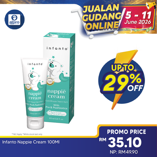 Infanto Nappie Cream 100ml Infanto