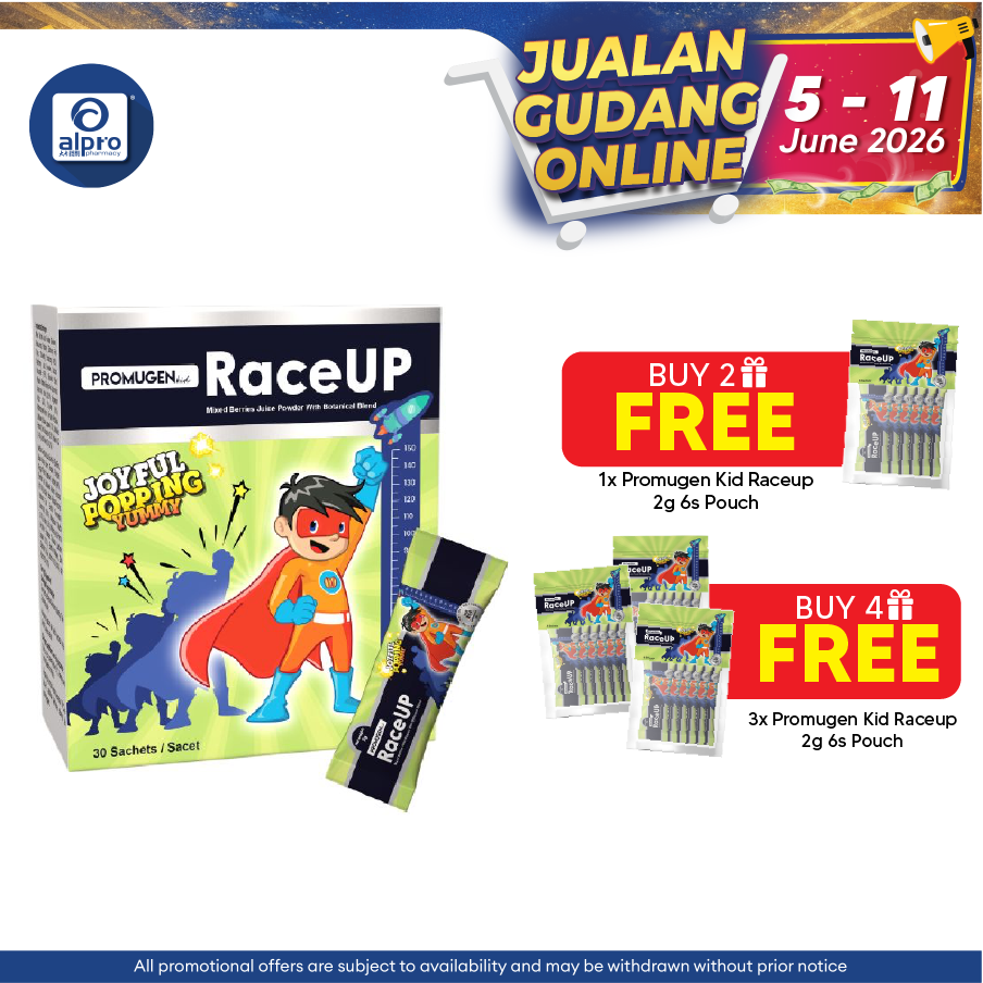 Promugen Kid Raceup 2g x 30s | Supports Hormone Activation Promugen
