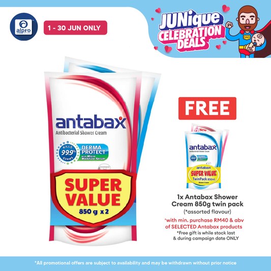 Antabax Shower Cream Fresh + Protect 850g ×2s Antabax