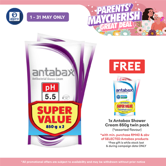 Antabax Shower Cream Sensitive + Sensitive 850g ×2s Antabax