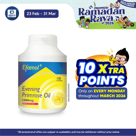 Bio-Life Efamol Evening Primrose Oil 1000mg 100s | Maintain General Well Being Bio-life