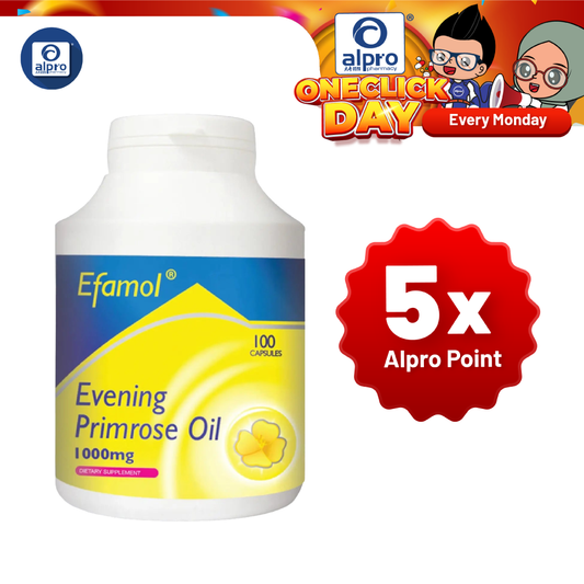 Bio-Life Efamol Evening Primrose Oil 1000mg 100s | Maintain General Well Being Bio-life