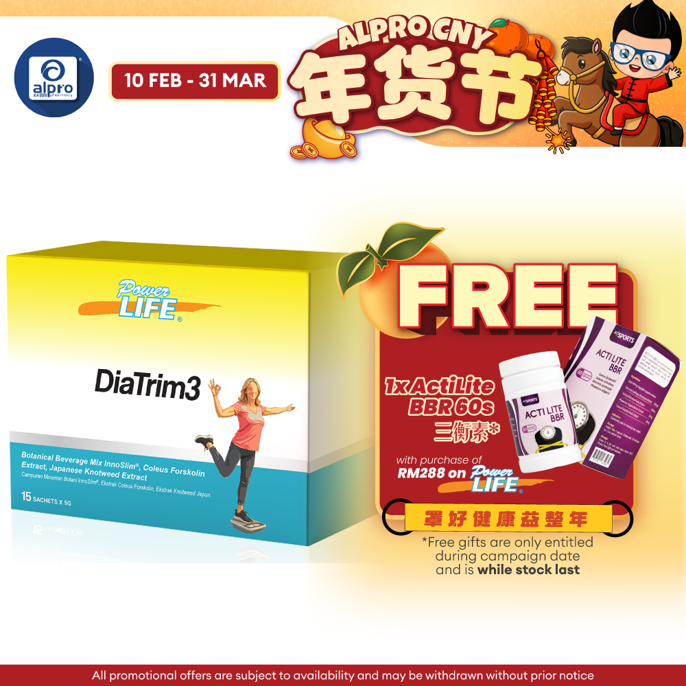 Powerlife Diatrim3 15s | Supports Sugar Control Powerlife