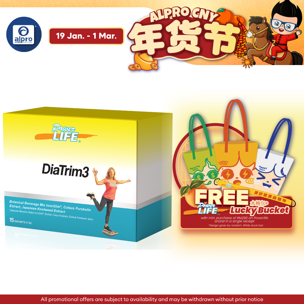 Powerlife Diatrim3 15s | Supports Sugar Control