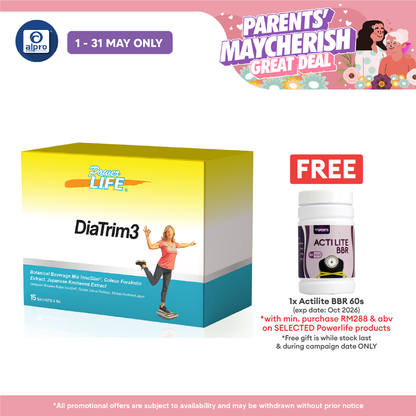 Powerlife Diatrim3 15s | Supports Sugar Control Powerlife