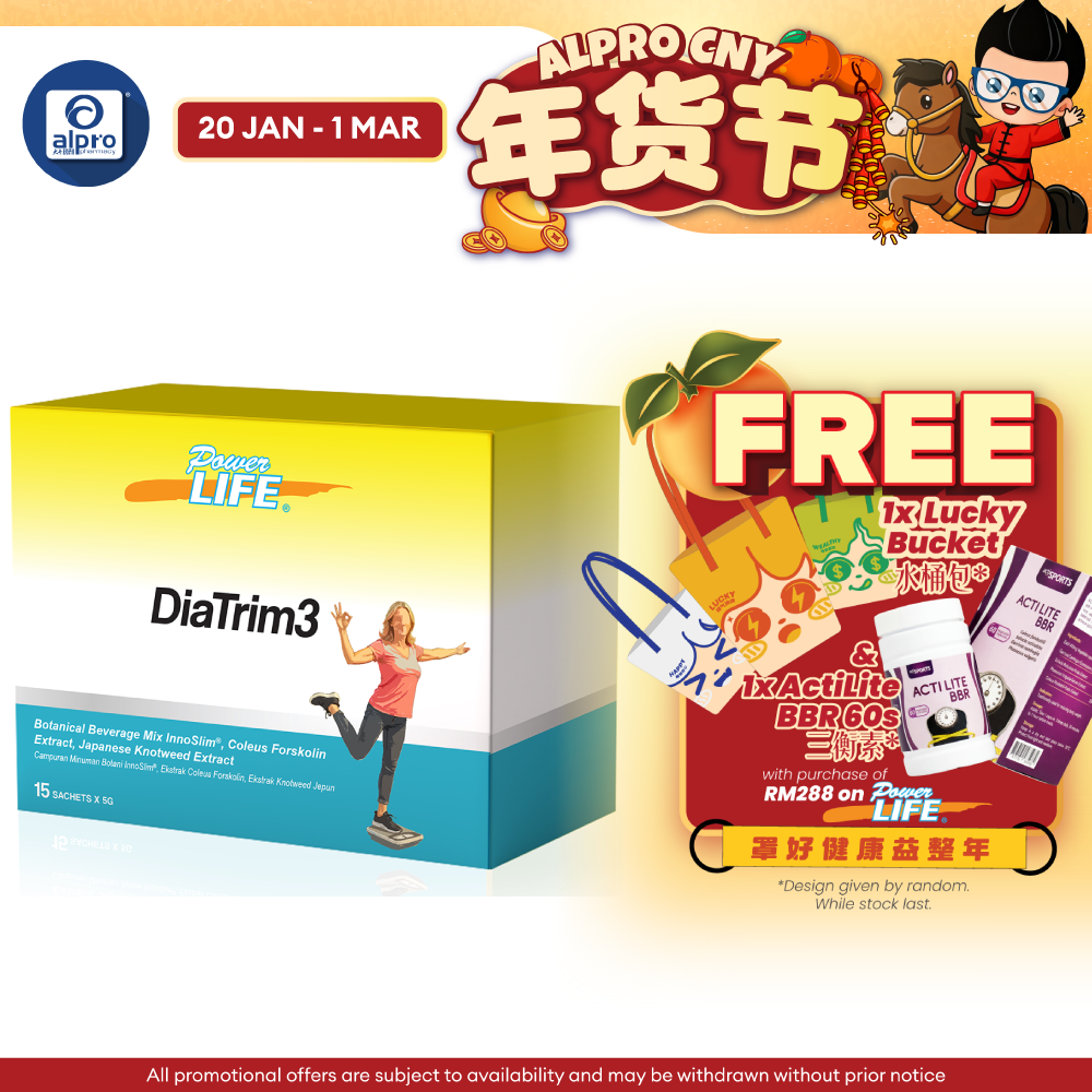 Powerlife Diatrim3 15s | Supports Sugar Control