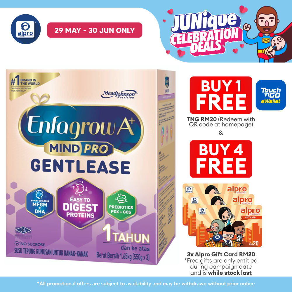 Enfagrow A+ Gentlease 1-3y 1.65kg Enfagrow
