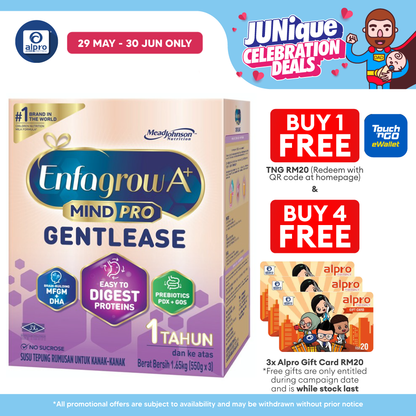 Enfagrow A+ Gentlease 1-3y 1.65kg Enfagrow