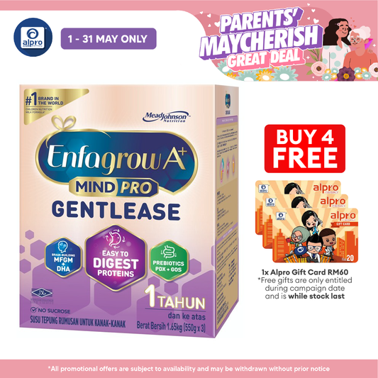 Enfagrow A+ Gentlease 1-3y 1.65kg Enfagrow