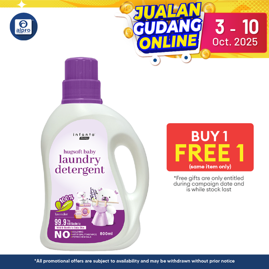 Infanto Living Hugsoft Baby Laundry Detergent 800ml Infanto