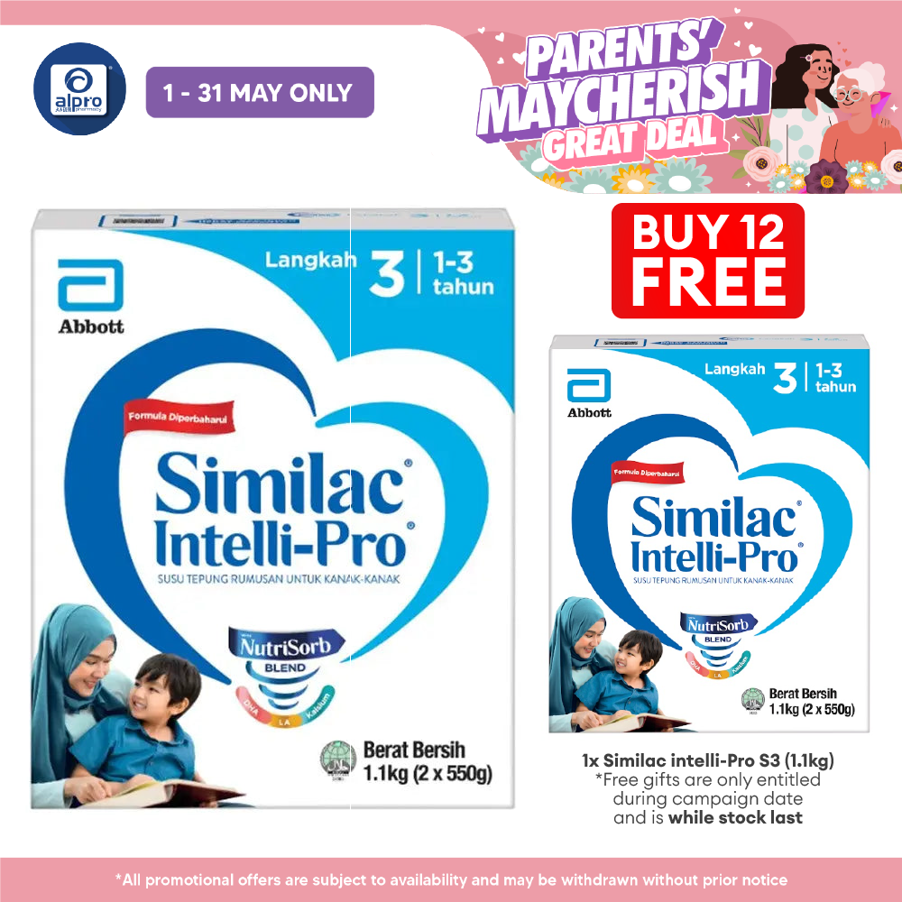 Abbott Similac Intelli-Pro S3 BIB Heart 1.1kg Similac