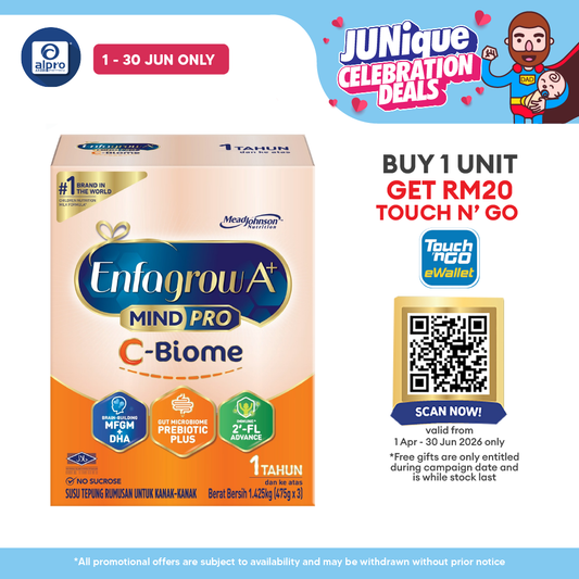 Enfagrow A+ MindPRO C-Biome 1.425kg | Support Strong Immune System Enfagrow