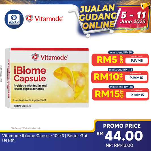 Vitamode Ibiome Capsule 10sx3 | Better Gut Health Vitamode