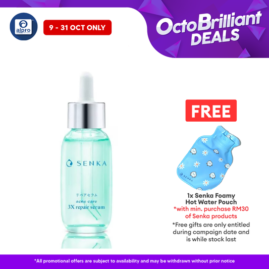 Senka Acne Care 3x Repair Serum 30ml | Reduce & Repair Acne Alpro Pharmacy