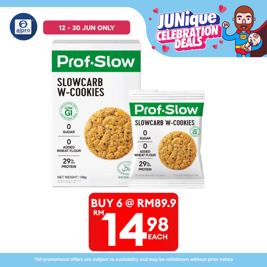 Prof. Slow W-Cookies 10g x 16 | Weight Management & Blood Sugar Control Prof. Slow