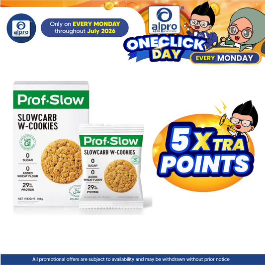 Prof. Slow W-Cookies 10g x 16 [Exp Date 11/2026] | Weight Management & Blood Sugar Control Prof. Slow