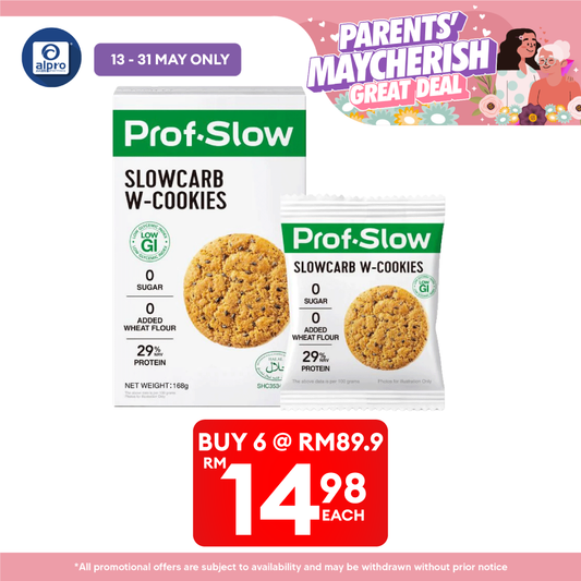 Prof. Slow W-Cookies 10g x 16 | Weight Management & Blood Sugar Control Prof. Slow