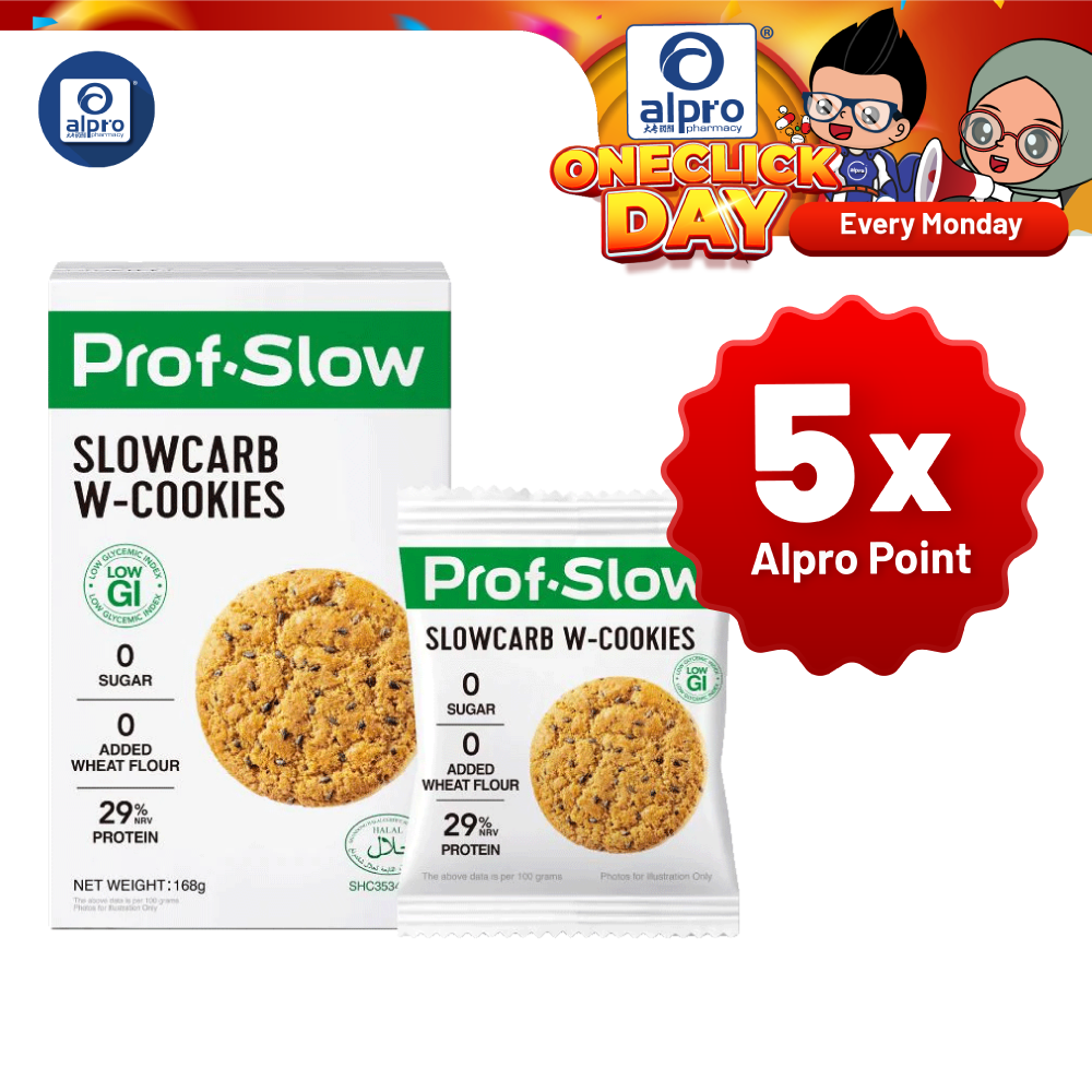 Prof. Slow W-Cookies 10g x 16 | Weight Management & Blood Sugar Control Prof. Slow