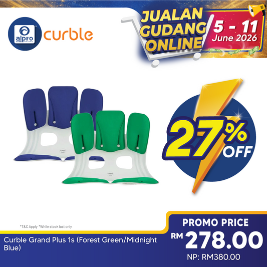 Curble Grand Plus 1s (Forest Green/Midnight Blue) Curble