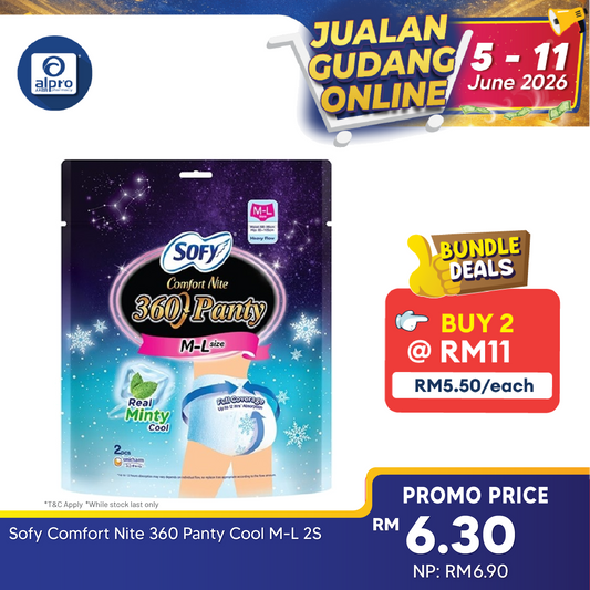 Sofy 360 Panty Cool M-L 2s | High Absorption Sofy
