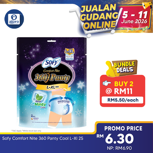 Sofy 360 Panty Cool L-XL 2s | High Absorption Sofy