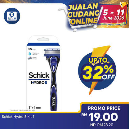 Schick Hydro 5 Kit 1 |  Protect Skin Schick