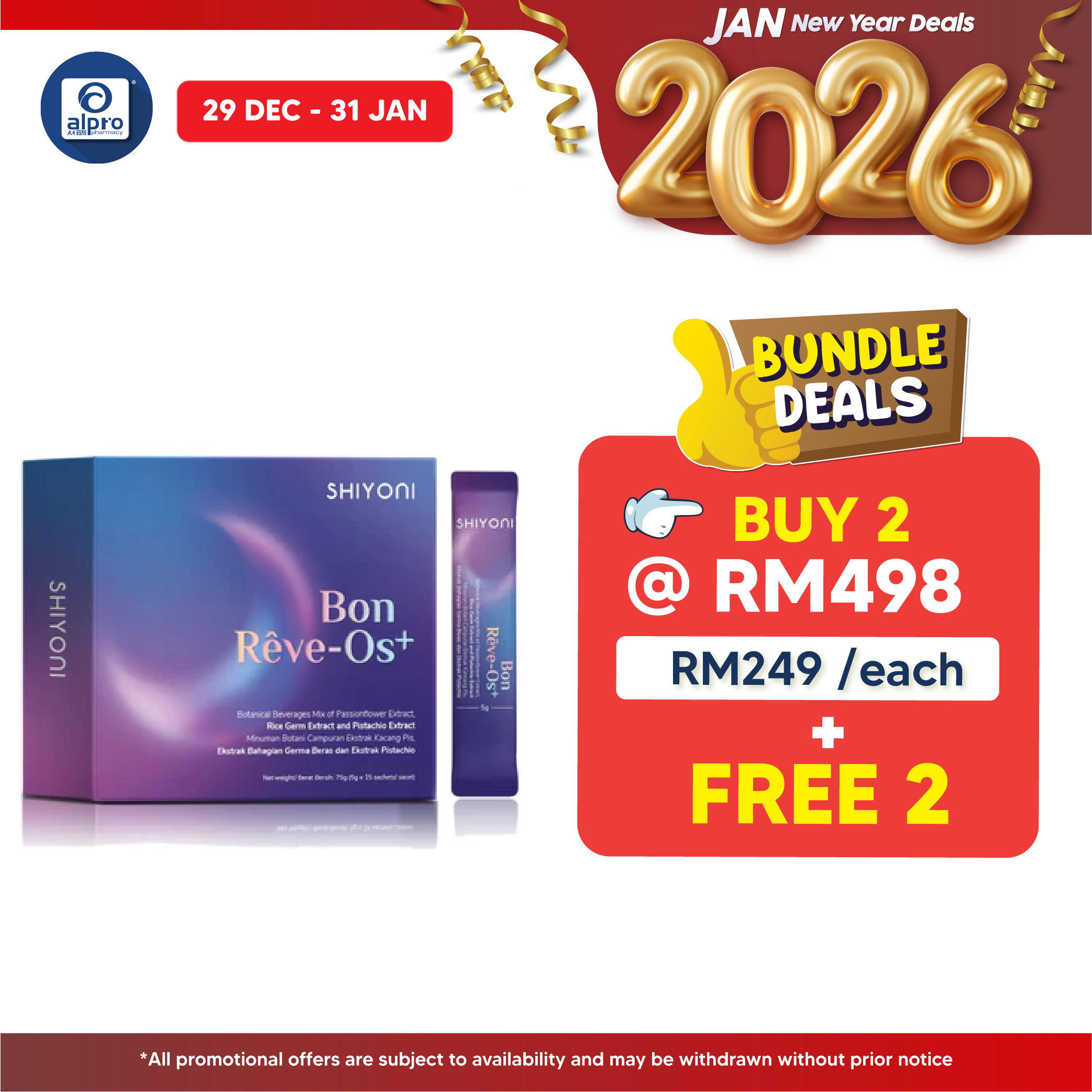 Shiyoni Bon Reve Os 5g ×15s | Comprehensive Bone Nourishment Shiyoni