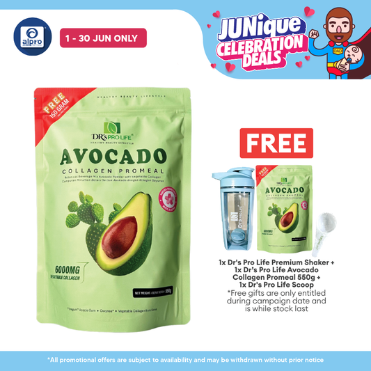Dr's Pro Life Avocado Collagen PROMEAL 550g | Burn Fat Fast & Reduce Calorie Intake Dr's Pro Life