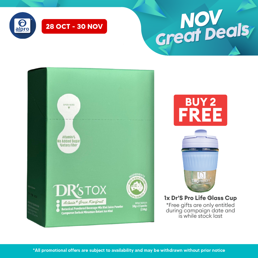 Dr's Tox 3g×15s | Regulates Intestinal Flora & Inhibits Fat Absorption Alpro Pharmacy