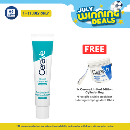 CeraVe Acne Blemish Control Gel 40mL | Prevents New Acne Breakout Cerave