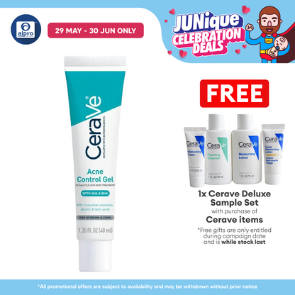 CeraVe Acne Blemish Control Gel 40mL | Prevents New Acne Breakout Cerave