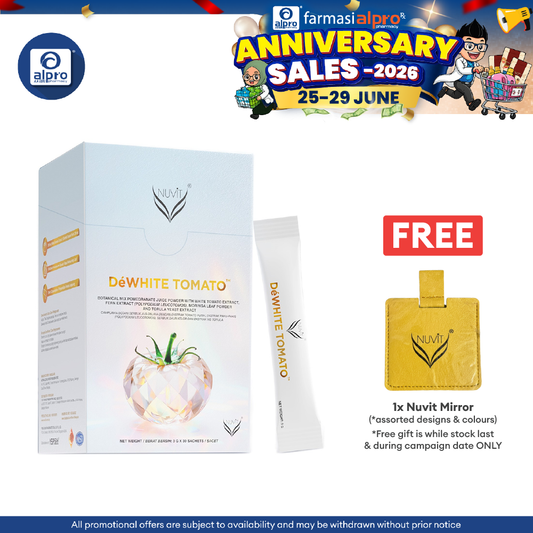Nuvit DéWhite Tomato 30s | Radiant Healthy & Whitening Skin Nuvit