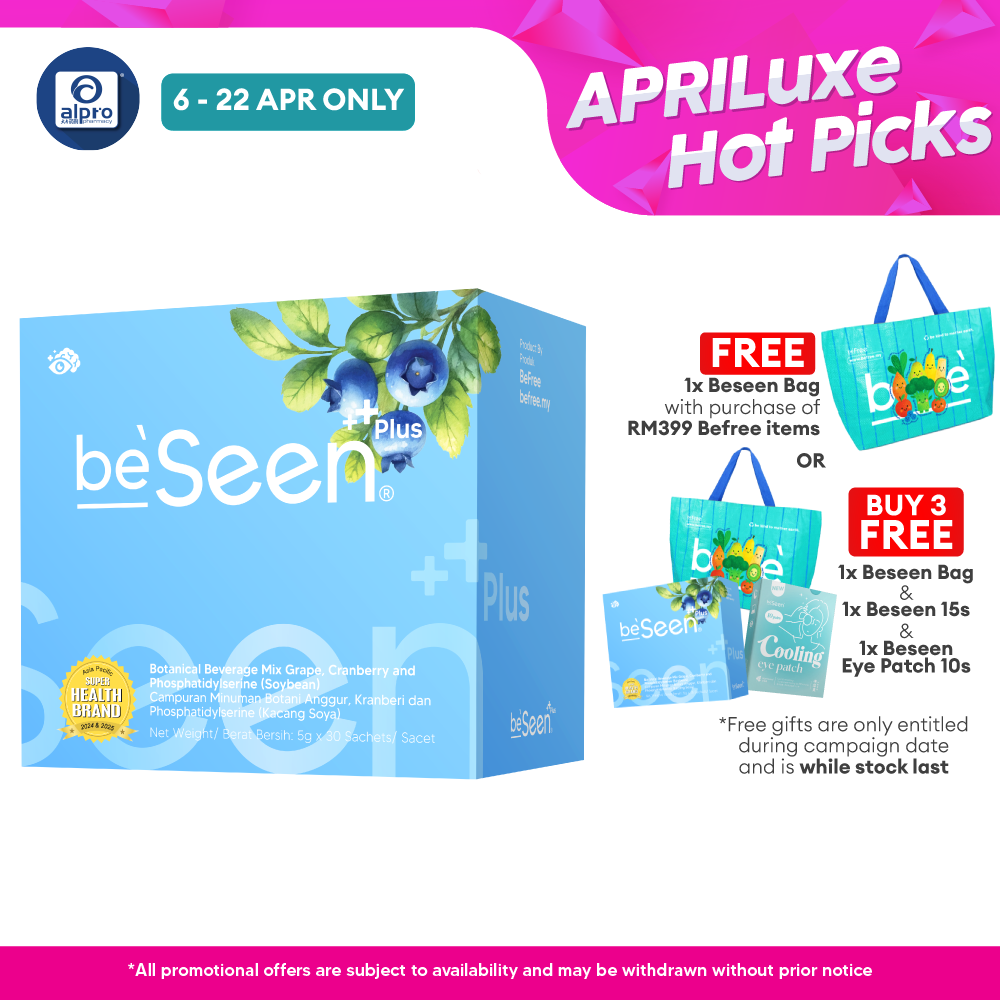 Beseen Plus Improved Eye-Brain Booster 5gx30s Beseen