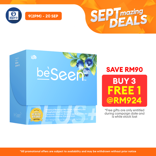 Beseen Plus Improved Eye-Brain Booster 5gx30s Beseen