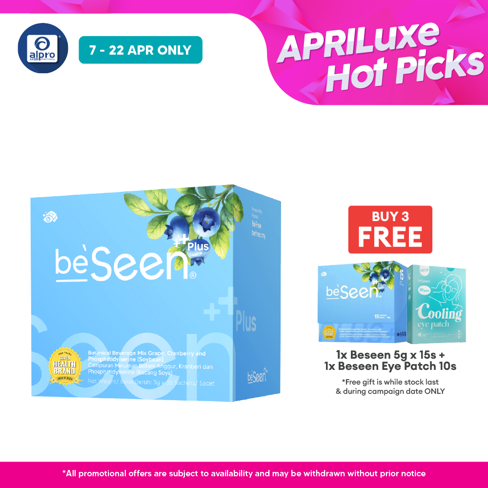 Beseen Plus Improved Eye-Brain Booster 5gx30s Beseen