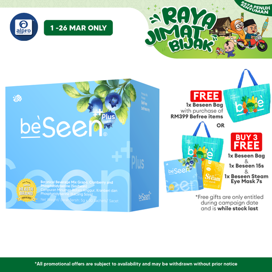 Beseen Plus Improved Eye-Brain Booster 5gx30s Beseen