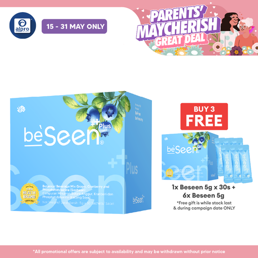 Beseen Plus Improved Eye-Brain Booster 5gx30s Beseen