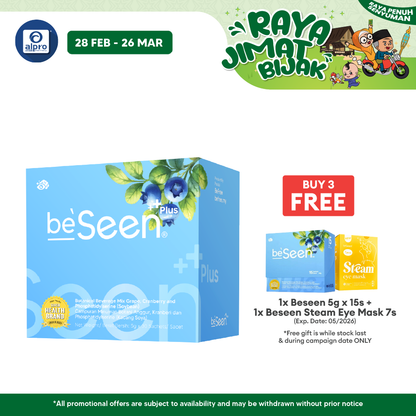 Beseen Plus Improved Eye-Brain Booster 5gx30s Beseen