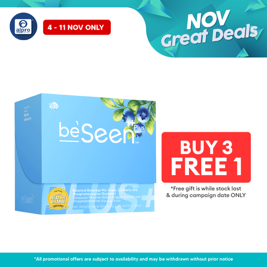 Beseen Plus Improved Eye-Brain Booster 5gx30s Beseen