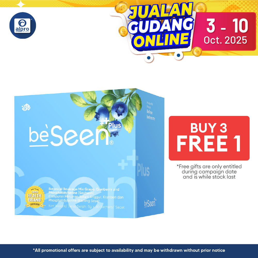 Beseen Plus Improved Eye-Brain Booster 5gx30s Beseen
