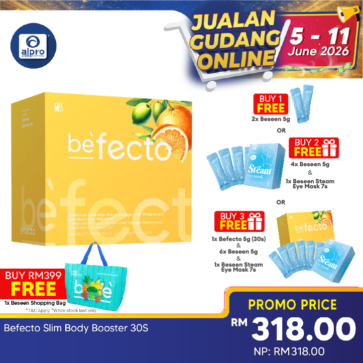 Befecto Slim Body Booster 30s | Support Weight Management Beseen
