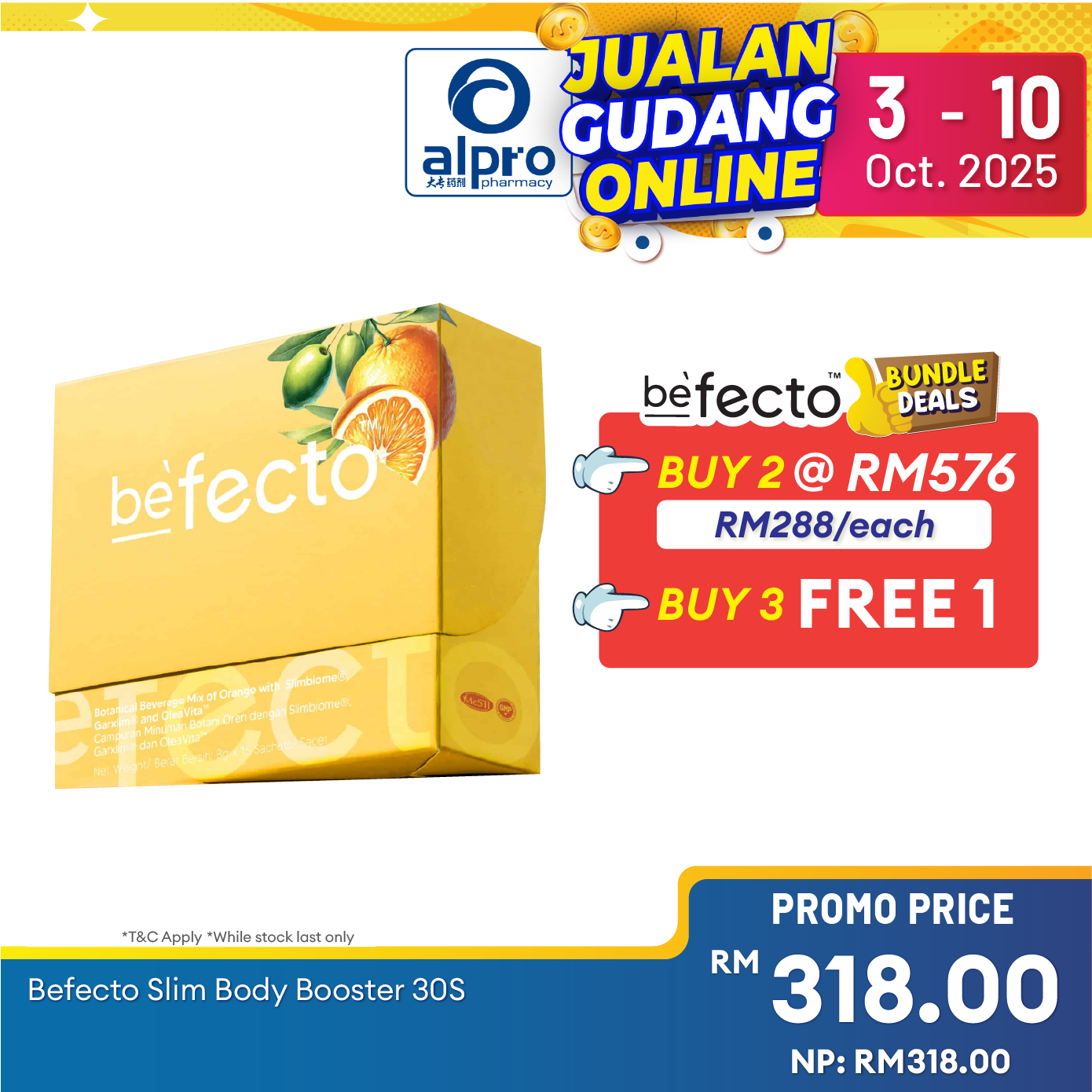 Befecto Slim Body Booster 30s | Support Weight Management Beseen