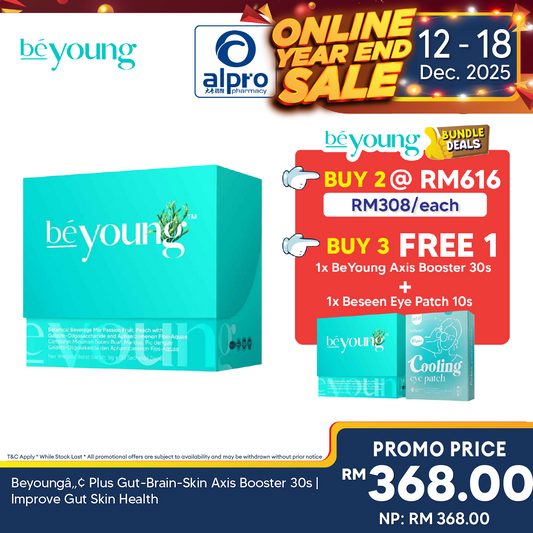 Beyoung™ Plus Gut-Brain-Skin Axis Booster 30s | Improve Gut Skin Health Beseen