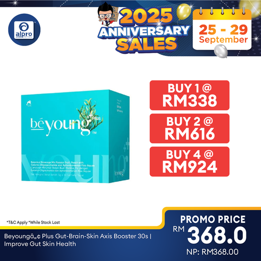 Beyoung™ Plus Gut-Brain-Skin Axis Booster 30s | Improve Gut Skin Health BeYoung